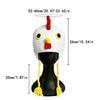 Festival Turkey Hat Knitted Beanies with 3D Chick Warm Cotton Hat Cartoon Headwear for Parents Kids Thanksgiving Hat