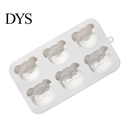 Professional Bakery Supplies Baby Popsicle Mold, Bear/Rabbit Shape Easy Release Soft Silicone Mold for Baking Flexible Food Maker, Desserts