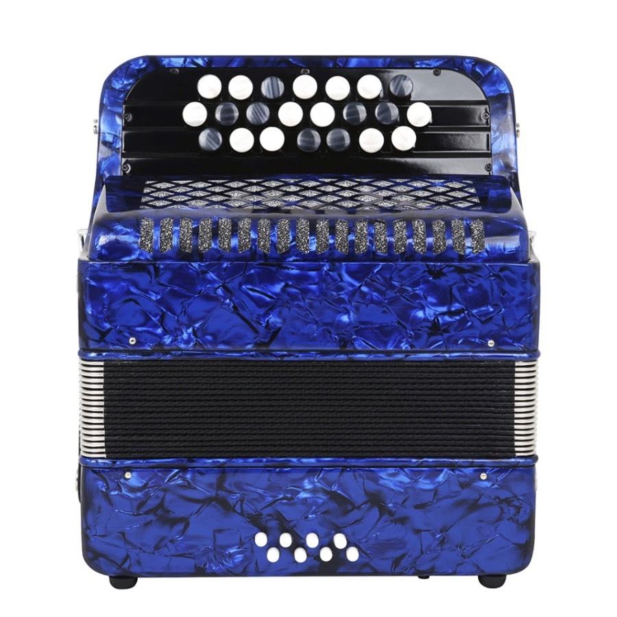 Buy Bayan accordion 22 key 8 bass professional key button accordion