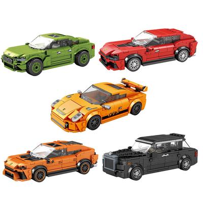 Kreativer Champion Technischer Sportwagen Montage Bausteine MOC Stadt Berühmtes Rennfahrzeug Ideen Modellsteine DIY Spielzeug Geschenke
