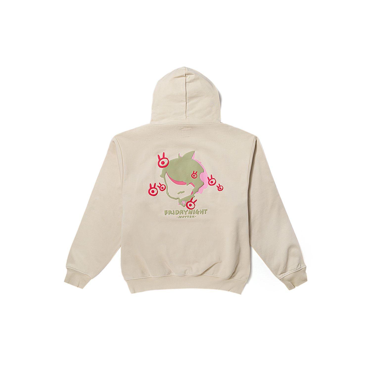 (WMNS) Vans x NUTTSH Friday Night Hoodie  Beige  Women s VN000H0E2N1 L