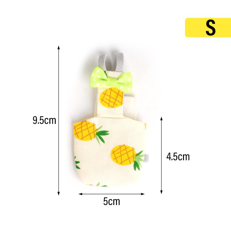 Pieluszka dla papugi Pielucha dla ptaka Kombinezon do lotu Ubranka dla papug dla małych, średnich, dużych ptaków Papuga Papużka falista Nimfa Konura