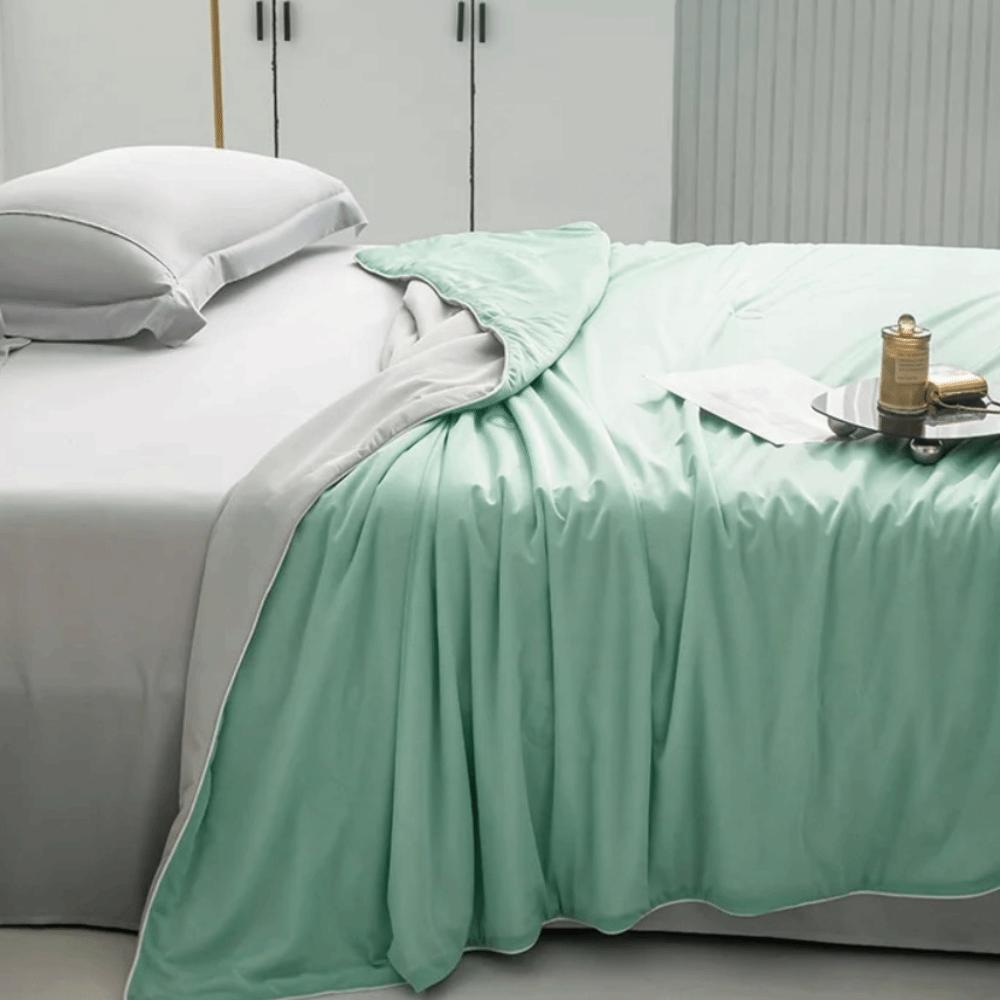 Cooling Fabric Summer Cooling Quilt Solid Color Cooling Blanket Summer Thin Quilt Dormitory