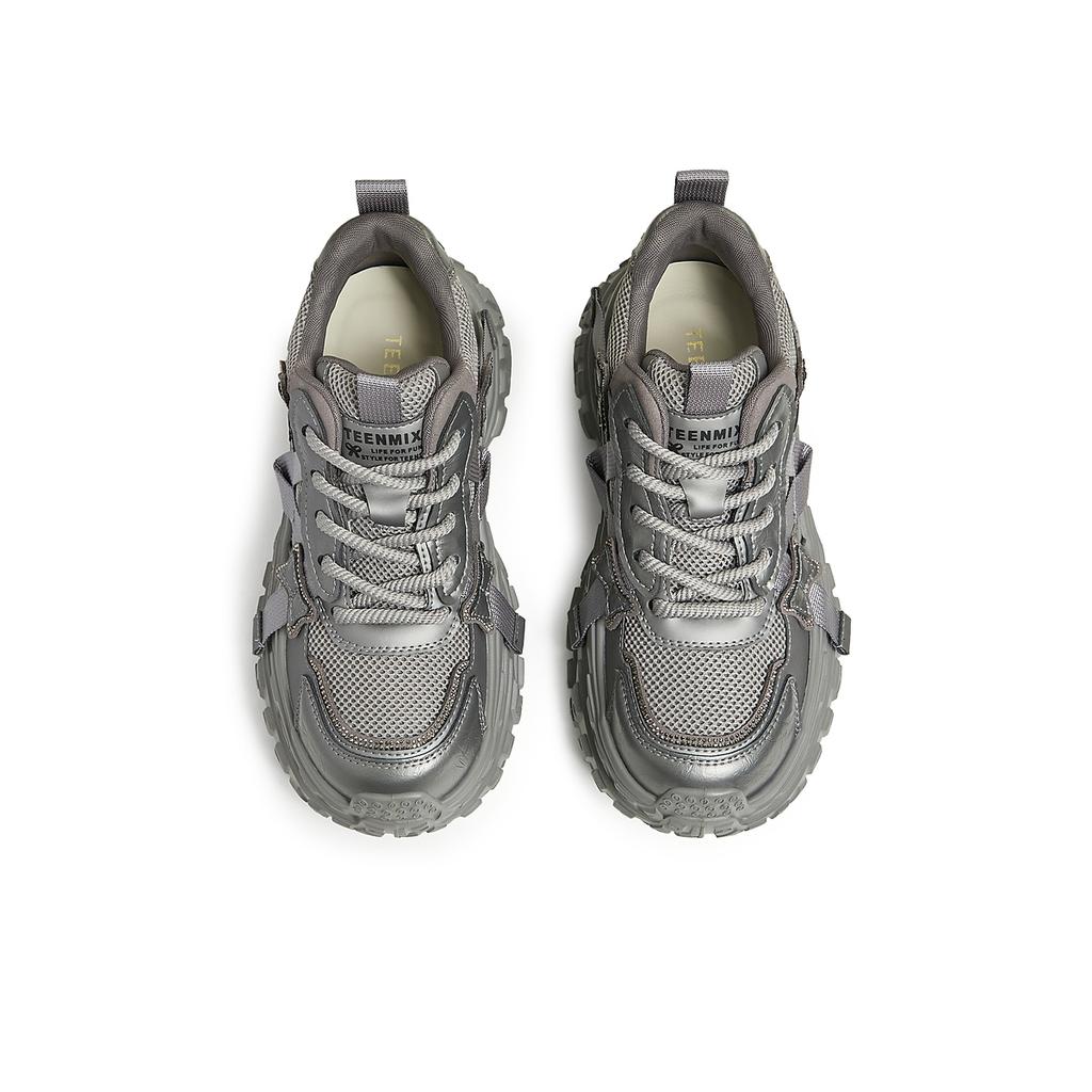 Tianmei Yi 2024 Winter New Fashionable, Casual, Versatile Retro Female Dad Shoes KG058DM4