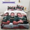 Springboks Pattern Bedding Home Decoration Birthday & Festival Gift (1 * Duvet Cover + 2 * Pillowcase, Without Core)