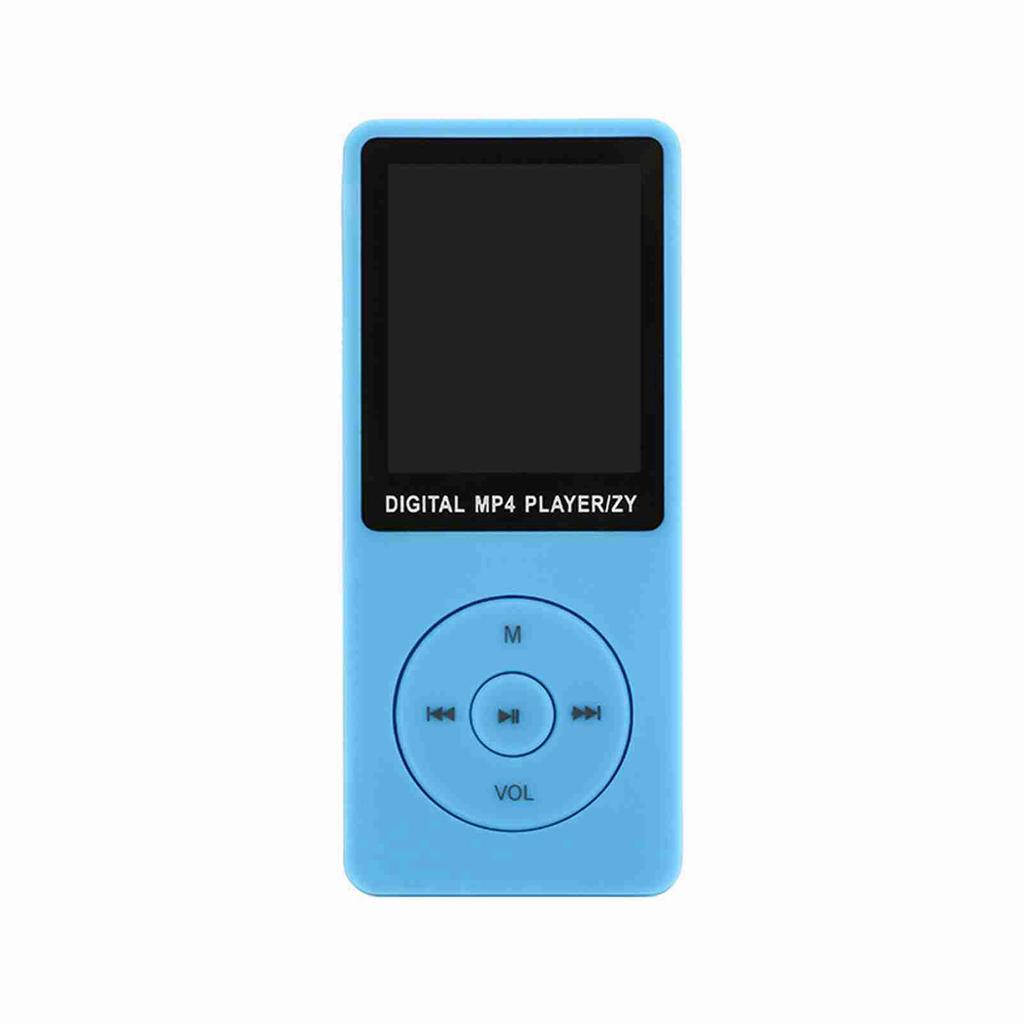 MP4 Player 1.8in Screen Ultra Slim Plug In Rechargeable Portable Music Player for Entertainment Learning