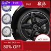 For Mercedes Benz 4 Pieces/Set 75mm For Mercedes Benz AMG W203 W206 W220 W205 W211 W212 Car Wheel Center Hub Caps Benz Emblem Ti