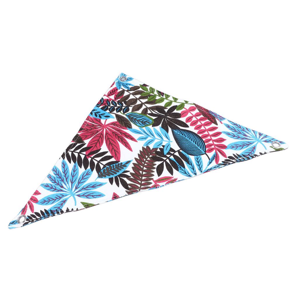 Reptiles Triangular Hammock Colorful Flower Pattern Bearded Dragon Hanging Lounger with Suction