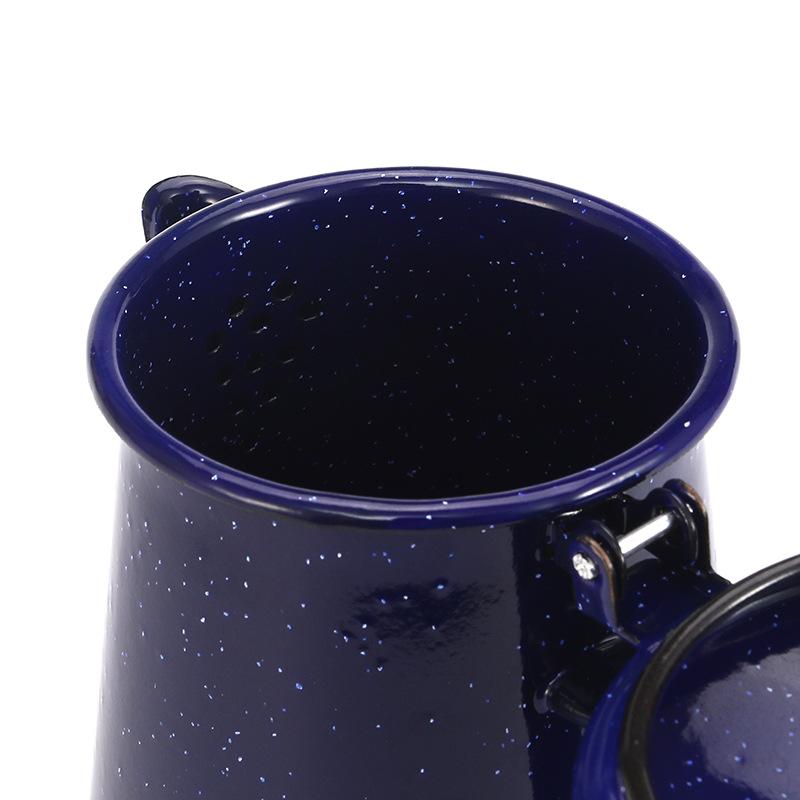 2025 New Large Capacity Enamel Kettle for Home Enamel Handle Pot Coffee Cold Water Jug Water Pitcher