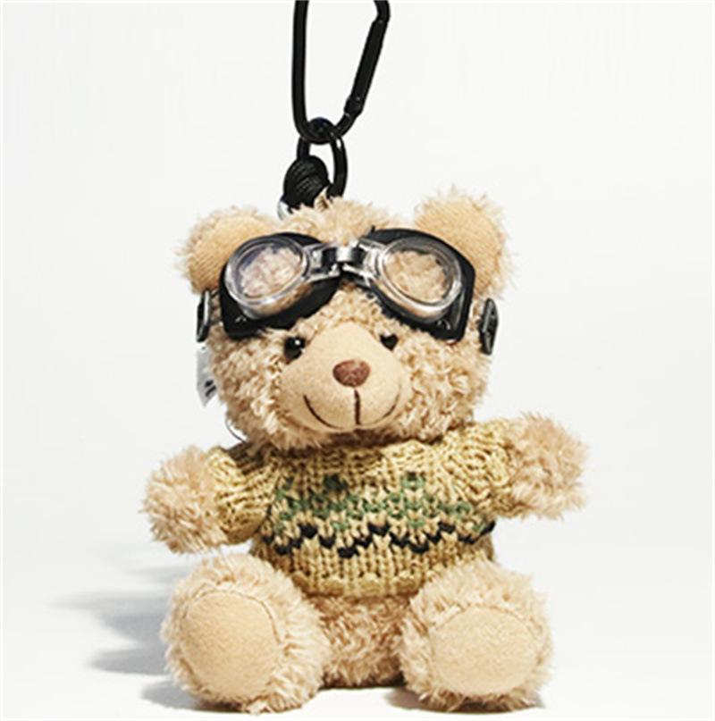 Panda Plysj Nøkkelring & Veskeanheng - Søtt Tegneserie Tilbehør