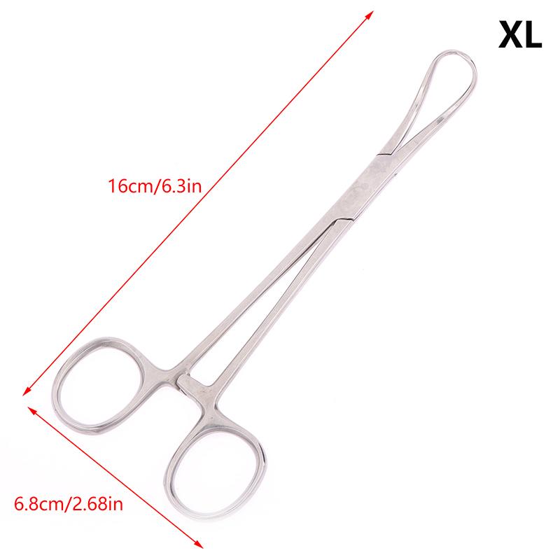 

Стоматологічні хірургічні пінцети Затискач для рушників Щипці 9/11/14/16 см Гострі плоскогубці для серветок Ортопедичні інструменти з нержавіючої сталі XL