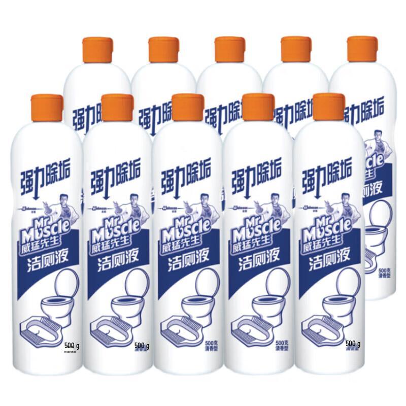 Mr. Muscle Fresh Scent Toilet Cleaner (10x500g)