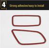 Stainless Steel Interior Protection Sticker for 19 Q3 Front Panel Air Outlet