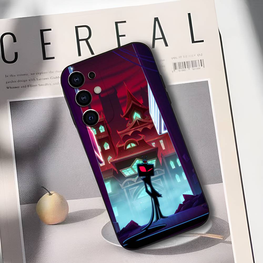 Vox H-Hazbin H-Hotel Phone Case Silicone Soft For Samsung S25,S24,S21,S22,S23,S30,Ultra,S20,Plus,Fe,Lite