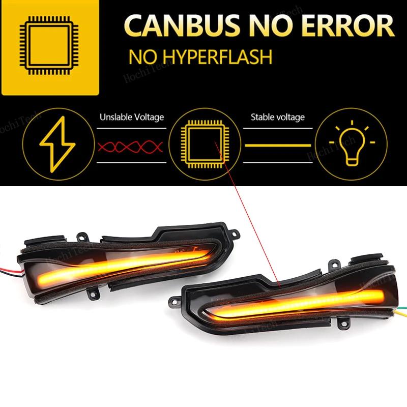 Dynamic Turn Signal LED Side Mirror Indicator Blinker Sequential Light For Infiniti Q30 Q50 Q60 Q70 QX30 QX50 QX60 QX70 Skyline