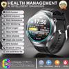 2025 New Health Trackr Uric Acid Blood Lipids Smart Watch Blood Pressure ECG+PPG Clock Body Analysis Smartwatchs Men Emotional Detection
