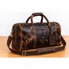 Leather Duffle Bag, Handmade Leather Weekender, Gym Bag, Vacation Duffel Bag, Travel Bag, Overnight Bag for Womens Day Gift