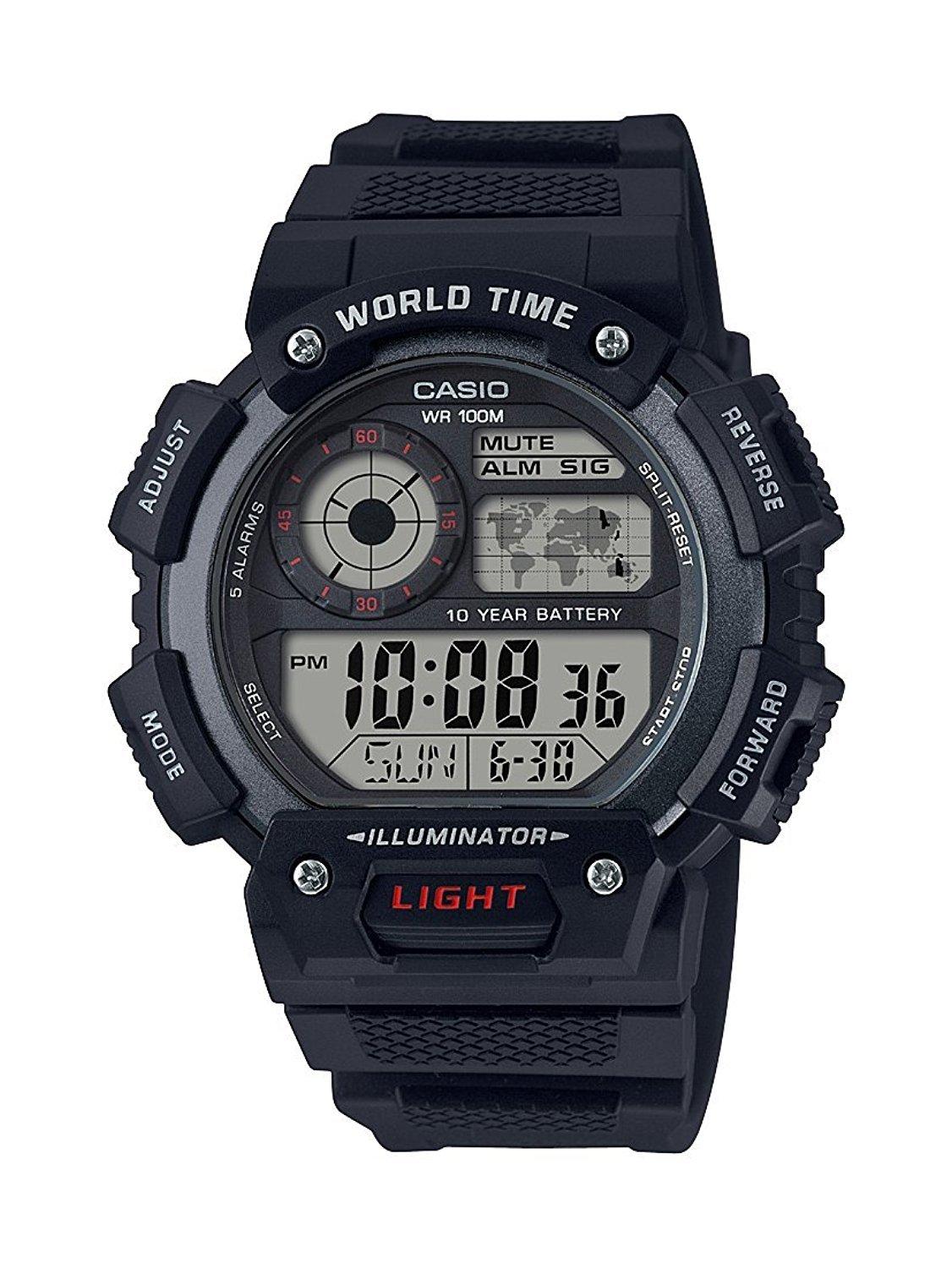 

Casio AE-1400WH-1A Men s Digital Watch [Parallel Import]