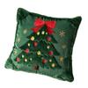 Santa Claus Christmas Pillow Cover Soft Santa Pillow Cover Throw Cushion Case  Farmhouse Couch