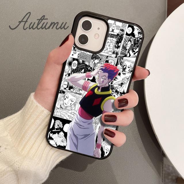 Custodia per telefono Hisoka Anime Hunter X hunter per iPhone 11 12 13 14 Pro Max mini X XR XS SE 2020 6S 7 8 Plus Galaxy S21 S22
