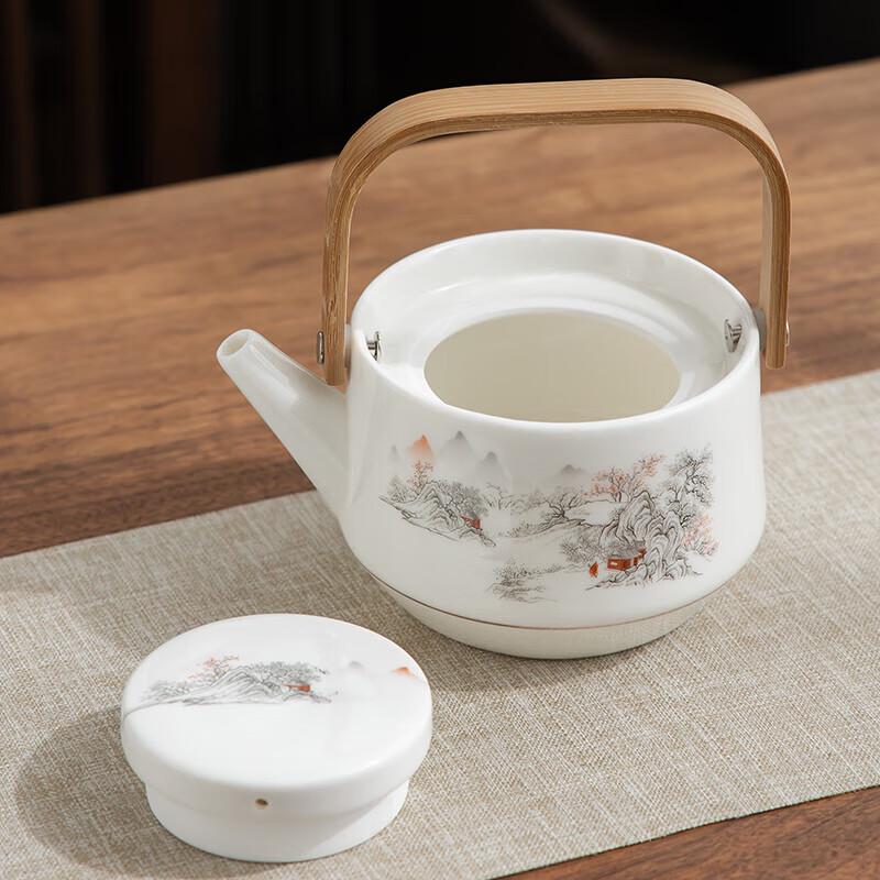 Jinxianyu 'Secluded Valley' Ceramic Gongfu Tea Set