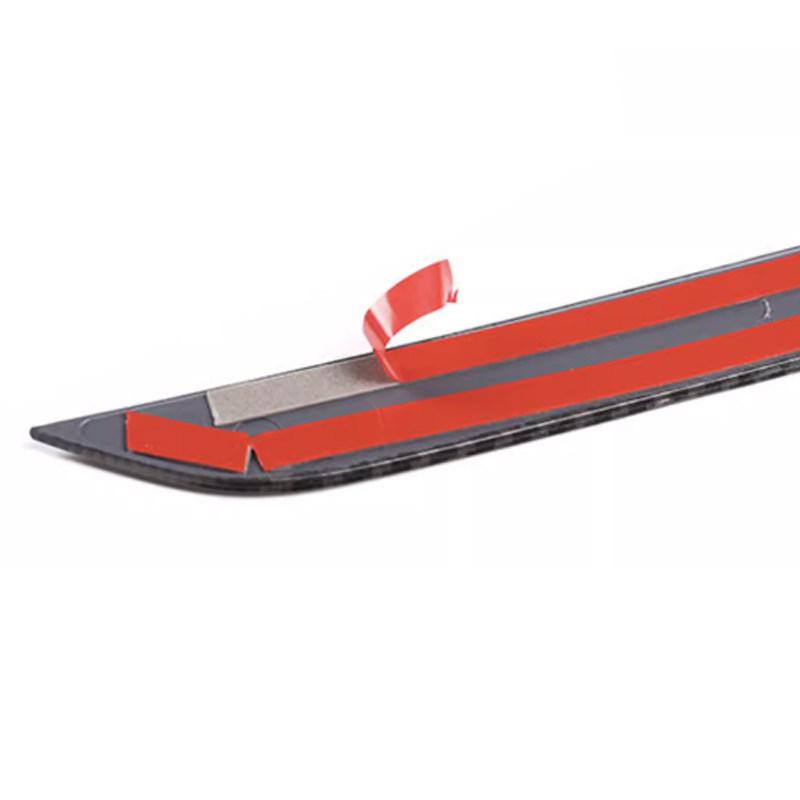 2pcs Carbon Texture/Bright Black ABS Car Headlight Eyebrow Trim Cover For VW Tiguan MK1 2011 2012 2013 2014 2015 2016