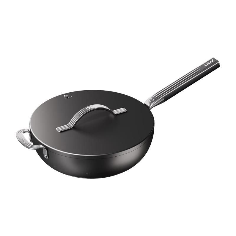 OOU Zero-Coating Non-stick Iron Wok
