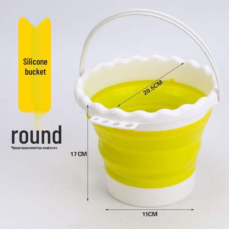 Multifunctional Hand-Carry Wash Bucket with Brush, Watercolor, Oil Painting, Gouache Palette, and Drawing Supplies