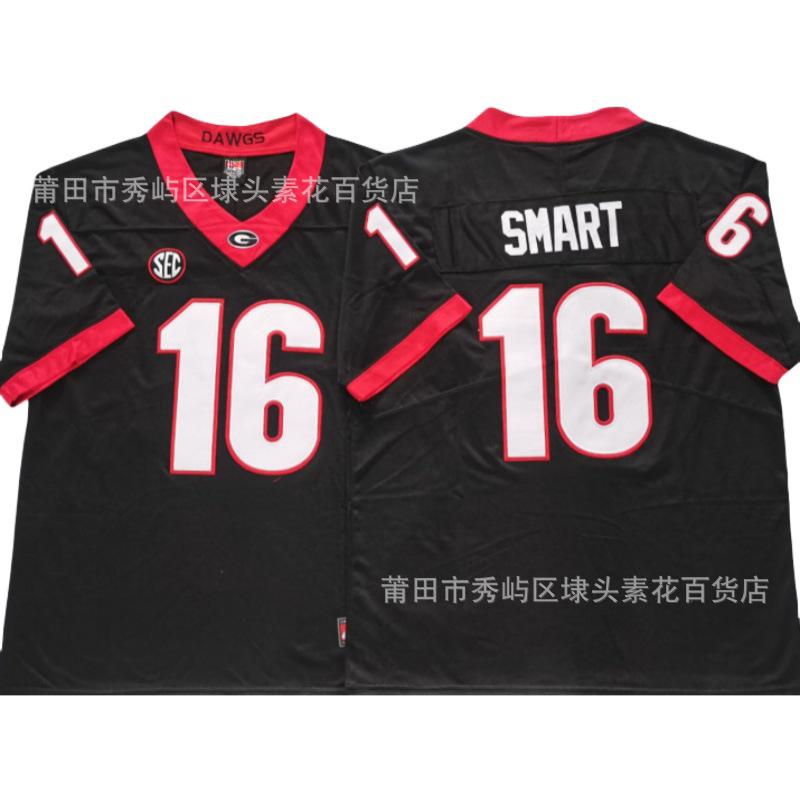 NCAA College Football Jersey Bulldogs Georgia Bulldogs Embroidery Spot Custom
