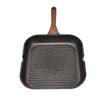 Grill Pan for Stove Tops Aluminum Induction Square Frying Pan Steak Frying Plate Kitchen Home