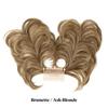 Adjustable Fluffy Wig Hair Ring for European & American Style Ponytails