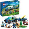 LEGO City Police Dog School Building Set Educational Toy for Kids Ages 5-8 Block Playset 60369