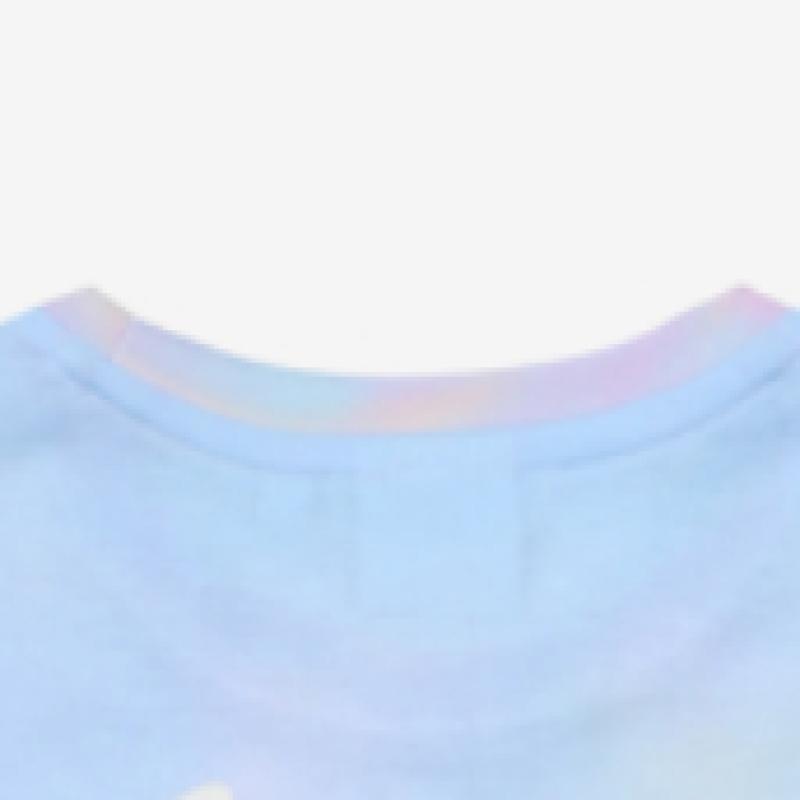 [fila Kids] Dziewczęcy T-shirt Crop Fit z Efektem Gradacji Fk2rsf2206f Epk  q0zFk2rsf2206fEpk