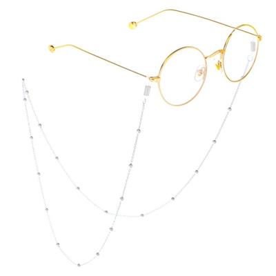 Simple Sunglasses Reading Glasses Anti-slip Beaded Chain Eyewear Lanyard Rope