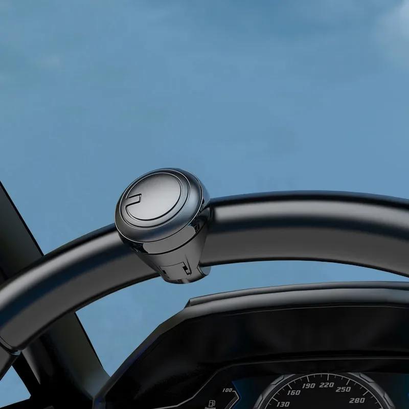 Car Turning Steering Wheel Booster Spinner Knob 360 Degree Rotation Metal Bearing Power Handle Ball Shaped Helper Hand Control