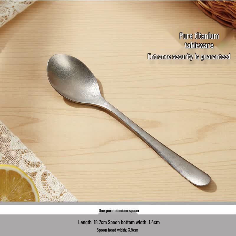 Shanzhongshan Pure Titanium Spoon