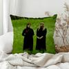 JJulianna Barwick  Mary Lattimore Music Pillow Case Bedroom Sofa Living Room Backrest Decoration Square Cushion Nap Time
