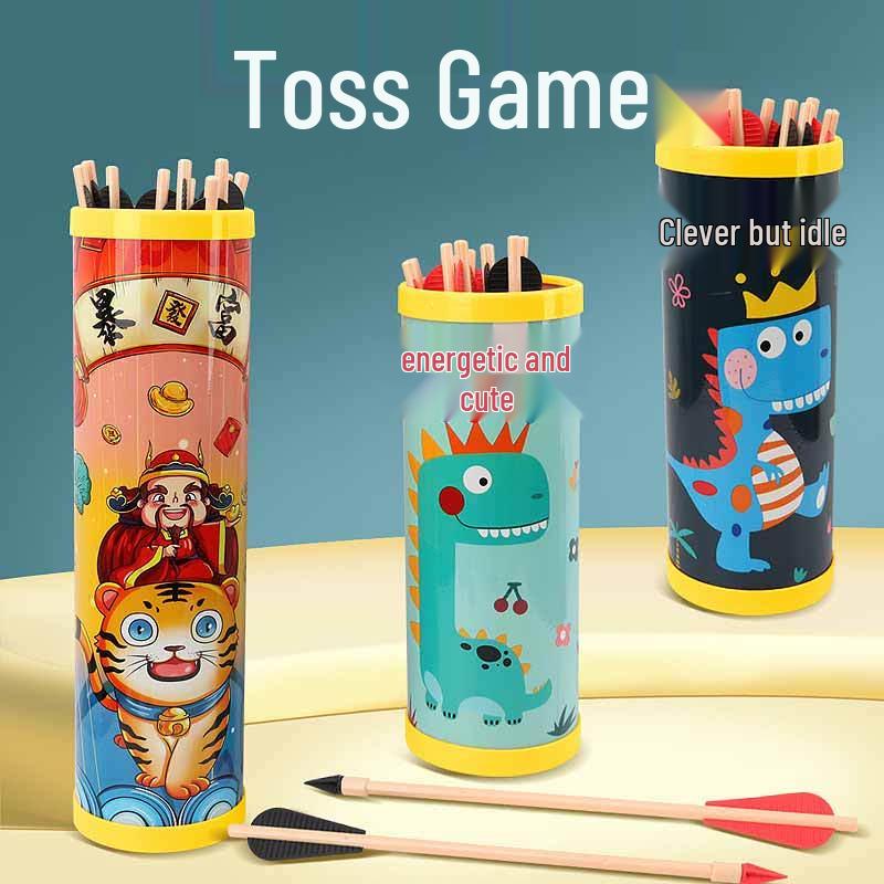 Traditional Chinese Pitch-Pot Arrow Toss Game