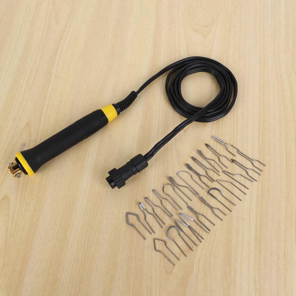 ABBY-2Pcs Electrocautery Pen Pyrography Machine Handle Solder Tip 46Pcs For Gourd,Plank,Leather,Bark