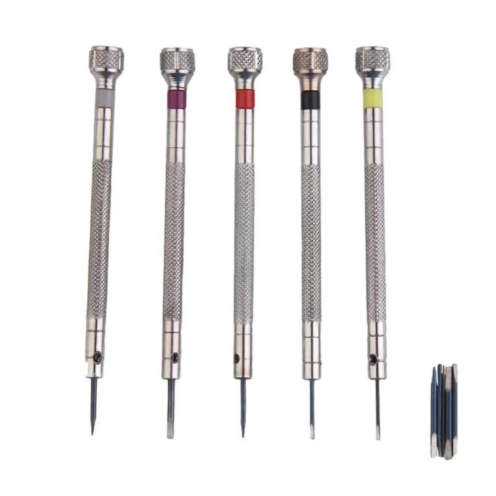 1/13pcs Precision Screwdriver 0.6-2.0mm Watch Repair Tool  For Home Watch Eyeglasses Jewelry Repair
