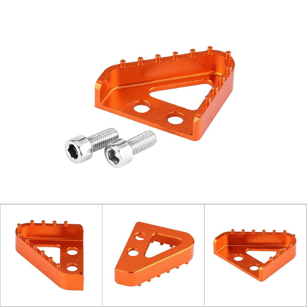 Motorcycle CNC Rear Brake Pedal Step Plate Tip for RC125 200 390 or 690 990