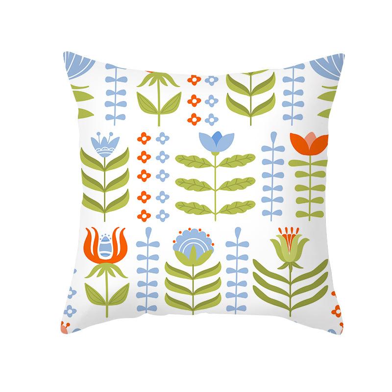 Osterkissenbezug Haus Nordischer Sofakissenbezug Kaninchen-Ei-Druck Bürokissenbezug