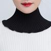 Fake Collar Detachable Turtleneck Neck Dickey Half Top Mock Sweater Collar