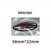 KRYQ4 Car Steering Wheel Logo Emblem Sticker CoverFor Ford Focus Kuga Fiesta Edge Explorer Escape Ecosport Mondeo Fusion Ranger Roush