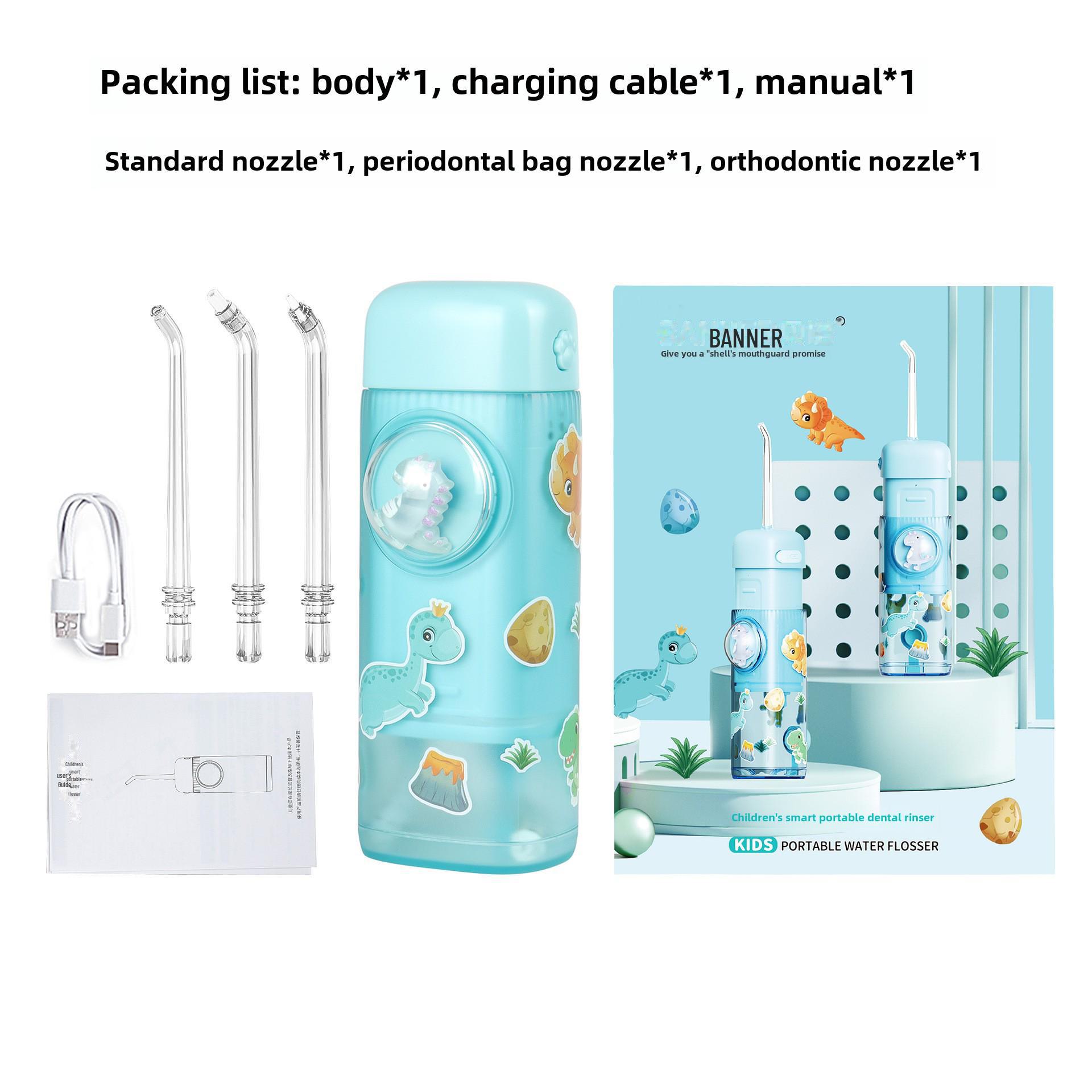 

Портативный мини-электрический ирригатор для детей – бытовой прибор для ухода за полостью рта циан