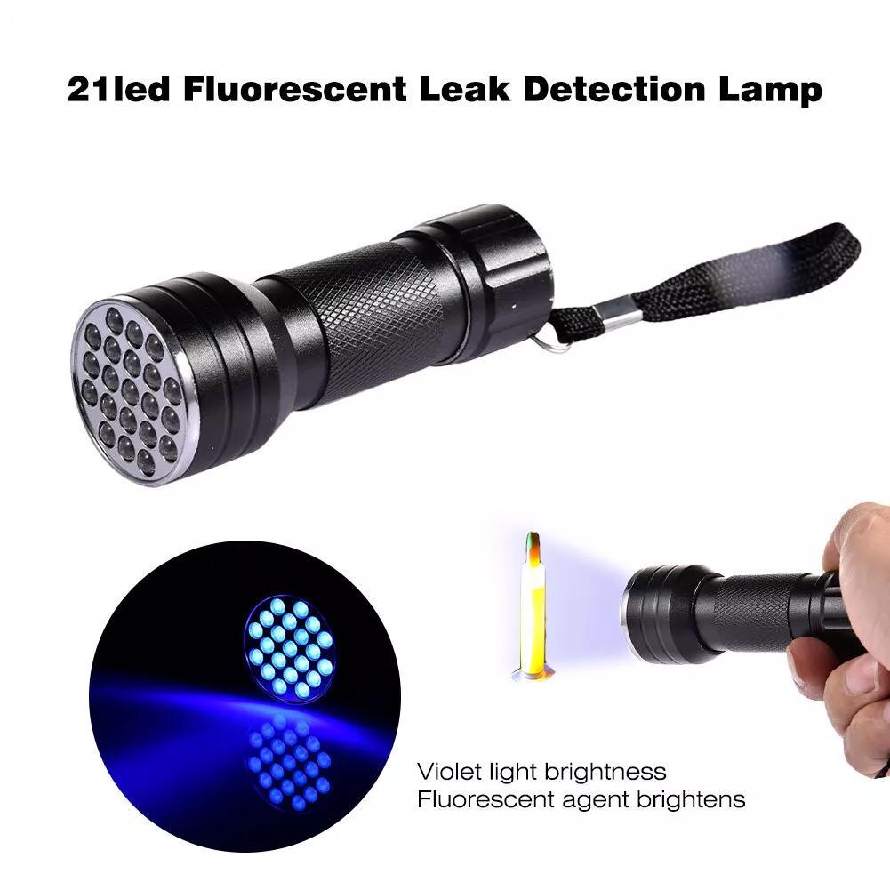 Auto UV Dye air conditioning leak Test Repair Fluorescent Tools kit Car Detection Repair R134a Refrigerant Leak Detection