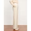 Jiu Zi Anna Kou Women's Chenille Straight-Leg Pants