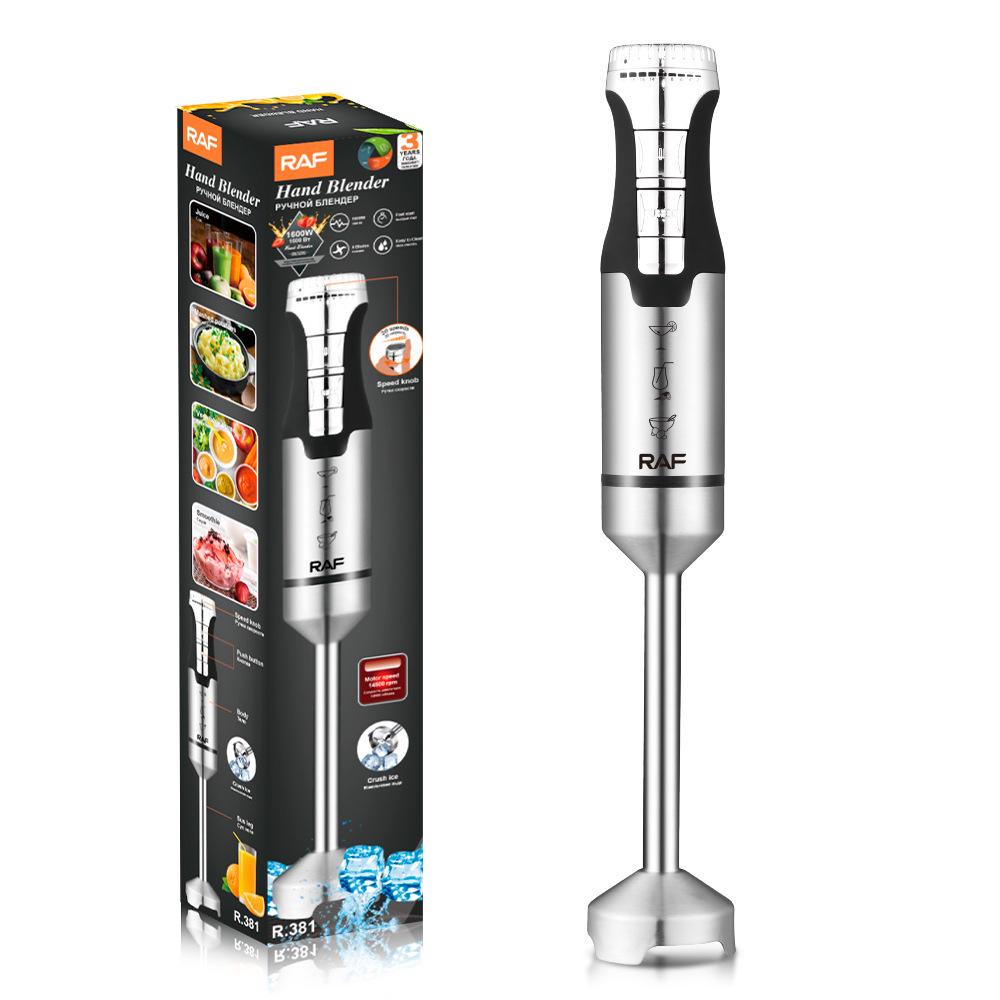 Portable Electric Blender: Stainless Steel Handheld Mixer, Food Processor & Baby Food Maker
