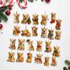24 Days Surprise Advent Calendar Christmas Advent Calendar With Acrylic Dog Pendant Hanging Ornament For Kid Adult