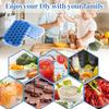 148 Grid Ice Cube Tray Silicone Mold Ice Cube Tray Mold Ice Cube Maker Non-toxic Durable Bar Pub Wine Blocks Maker